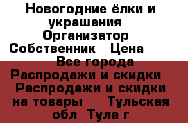 Новогодние ёлки и украшения › Организатор ­ Собственник › Цена ­ 300 - Все города Распродажи и скидки » Распродажи и скидки на товары   . Тульская обл.,Тула г.